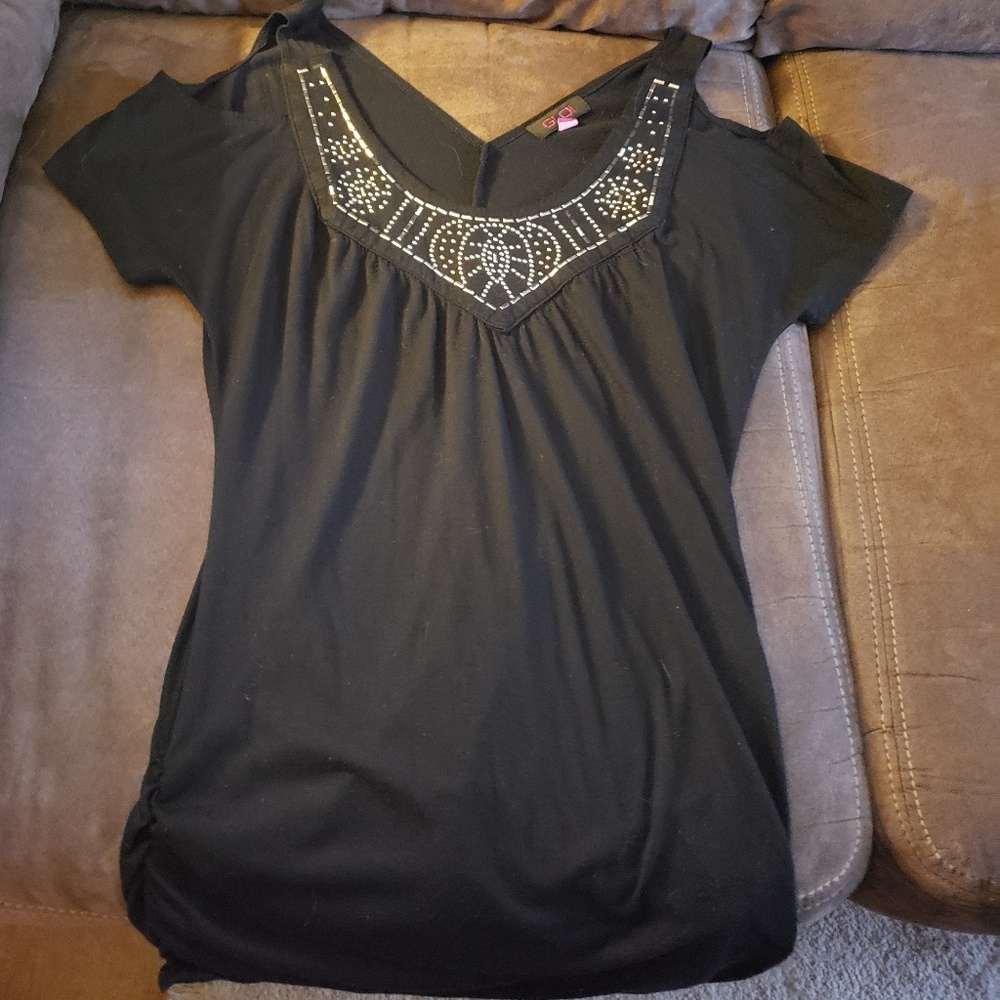 black blouse